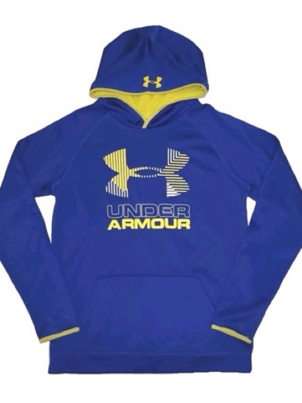Men's blue hooded sweatshirt